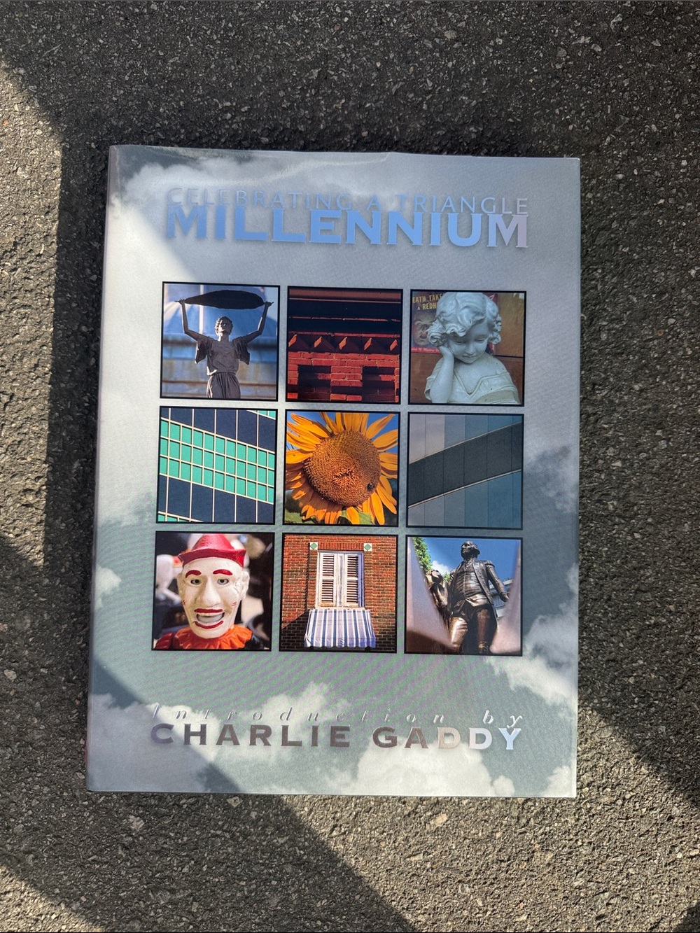 Millennium Notebook by - Blue, Gray, White book of how millenium came to be